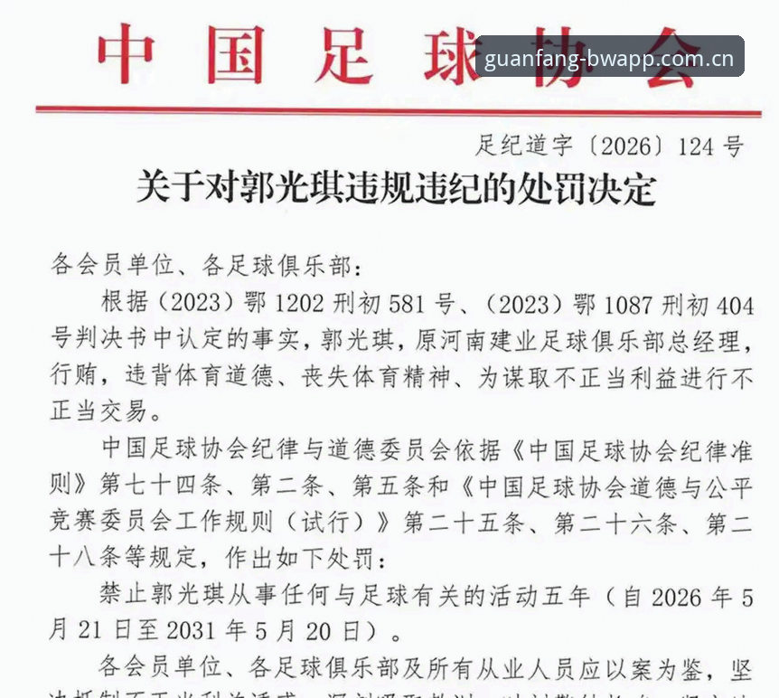 3大看点深度解析：足协第三批禁足名单如何影响中国足球生态
